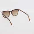 Brown Wayfarer Designed Tom Ford Polarized Premium Sunglasses For Women. 