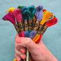 10sets Doli Rainbow Embroidery Thread. 