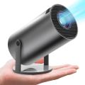 Mini Android 11.0 Projector,HY300 Portable Projector,Round Design Movie Projector. 