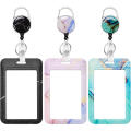 Sturdy Badge Holder Heavy Duty Lightweight Reliable Keychain Compact Portable Id Card Holder for Key Office Doctor Nurse. 