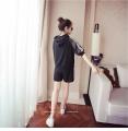 Korean Fashion Summer Korean Version Plus Size Hooded Casual Sports Set Female Fashion Loose Shorts Two Pieces Set Tide. 