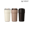 Locknlock Metro Cafe Ceramic Coating Tumbler Thermos Thermal Flask 500ml / Ivory Cocoa Black. 