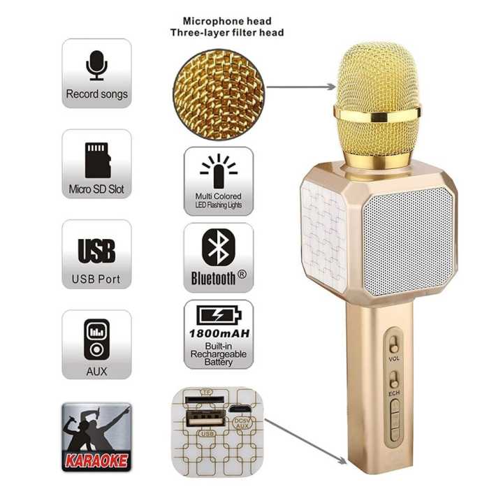 Professional Wireless, Speaker, Recorder & Microphone Handheld, Magic ...