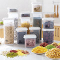 Plastic Storage Fresh Keeping Box Refrigerator Food Rice Beans Drain Crisper. 