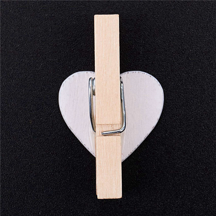 NAMUNY%204X%20Small%20Mini%20Wooden%20Clothes%20Pegs%20/%20Decorative%20Pegs%20with%20Hearts%20,%20White%20-%20Image%203