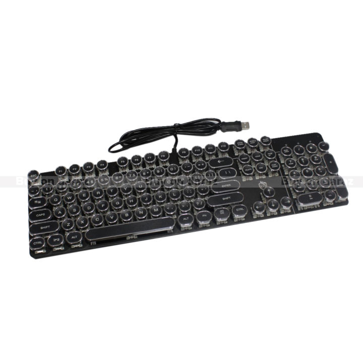 Black/Silver Advanced Competitive Mechanical Keyboard