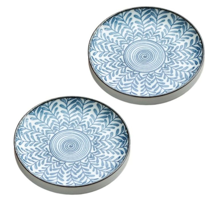 2pcs%20Gifts%20Ceramic%20Blue%20and%20White%20Porcelain%20Vintage%20Chinese%20Style%20Teacup%20Coaster%20Durable%20Round%20Snack%20Plates%20Kitchen%20Supplies%20-%20Image%209