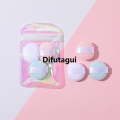 Difutagui Mini Born 3/4/6Pcs Mini Size Finger Puff Set Professional Cosmetic CuLuxury Profesional shion Concealer Foundation Detail Makeup Sponge Beauty Tool. 