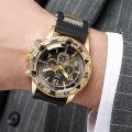【Quality certifications】Quartz Green Water Ghost Oversized Men's Stylish Fully Automatic. 