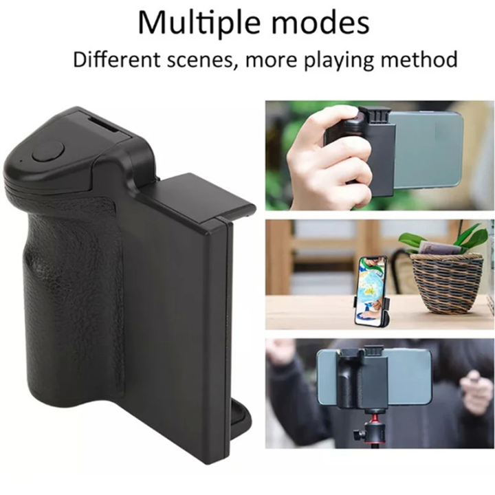 Smartphone Booster Hand Grip Bluetooth Remote Control Phone Shutter for ...