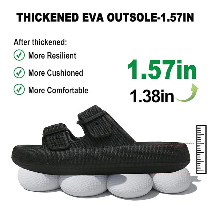 M&W Premium  Quality Slippers For Men And Women Two Strap Slides Unisex Beach Sandals | Men comfy slippers flip flop soft slides for men