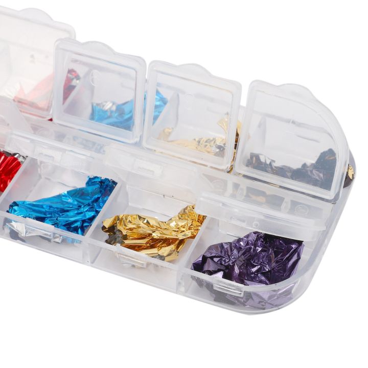 12%20Grid%20Nail%20Sequins%20Paillette%20Aluminum%20Irregular%20Flakes%20Gold%20Silver%20Pigment%20Nail%20Art%20Decoration%20Mirror%20Glitter%20Foil%20Paper%20-%20Image%206