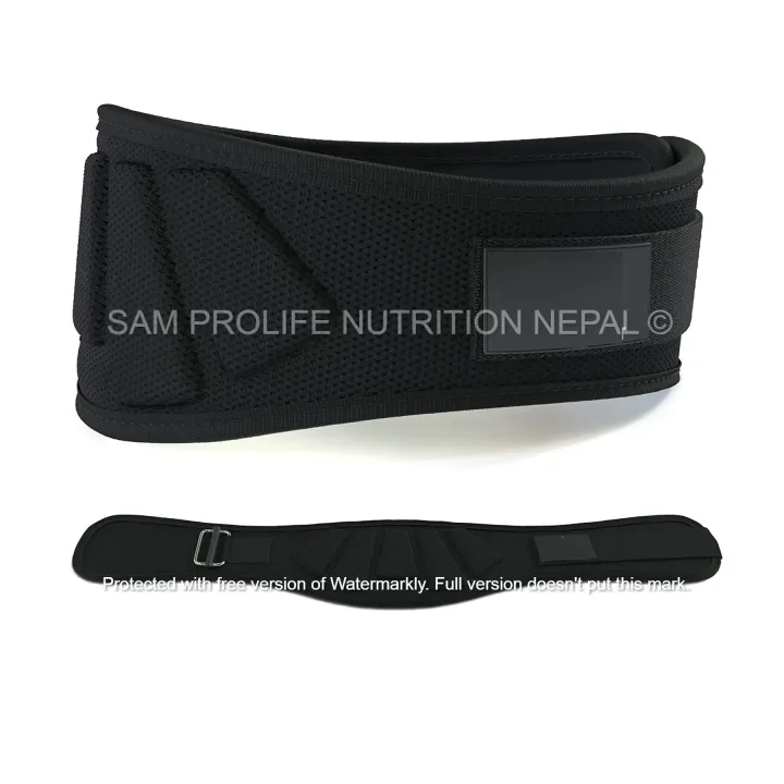 Weight%20Lifting%20Belt%20for%20Men%20and%20Women,%206%20Inch,%20Bodybuilding%20&%20Fitness%20Back%20Support%20for%20Cross%20Training%20Workout,%20Squats,%20Lunges%20%7C%20Gym%20Belt%20-%20Image%203