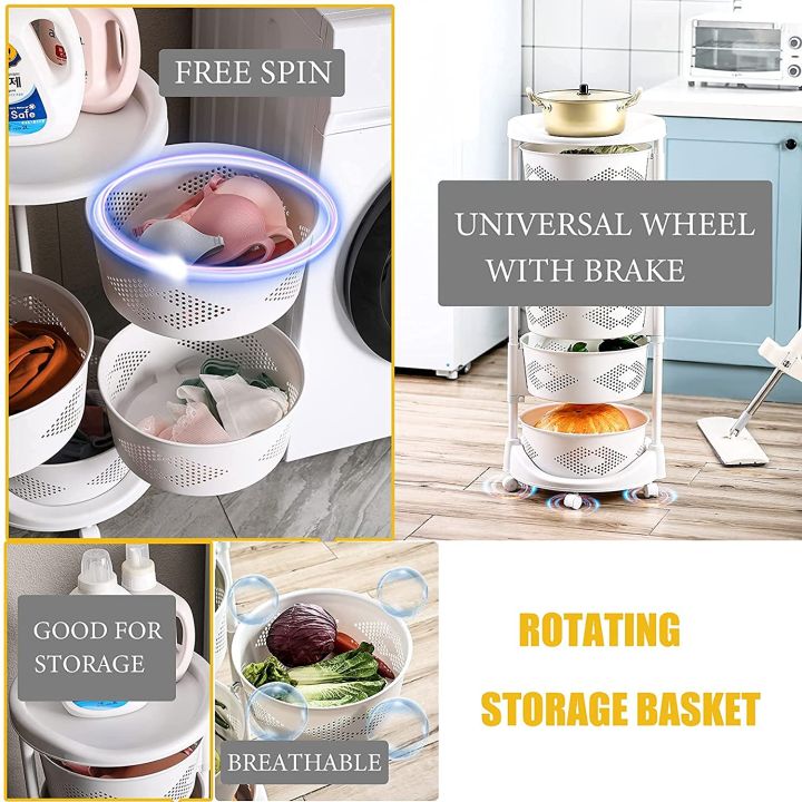 5%20Layer%20Plastic%20Round%20Rotating%20Fruit%20Vegetable%20Kitchen%20Home%20Storage%20Basket%20Shelf%20-%20Image%207