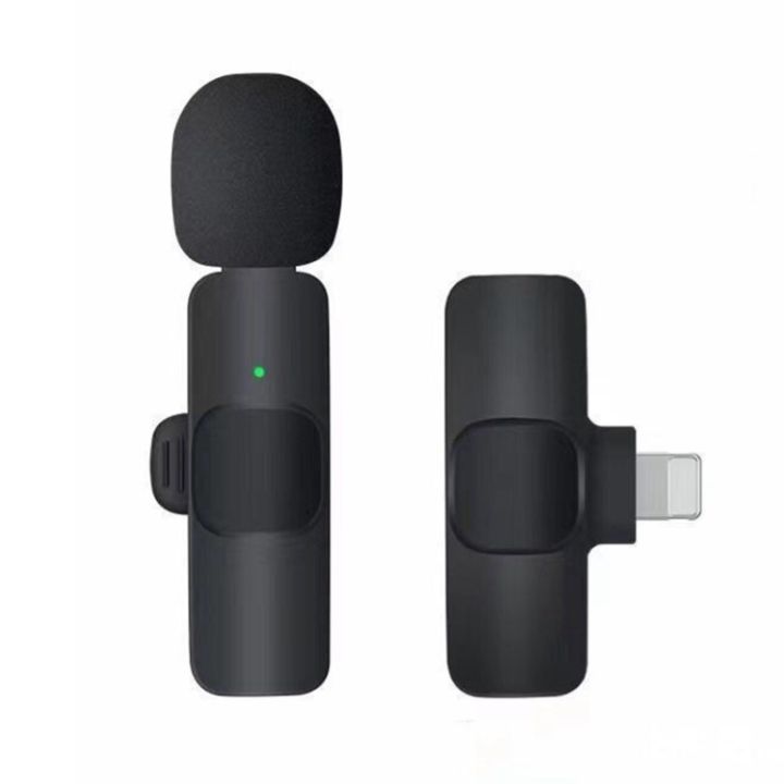 Wireless%20Microphone%20For%20Iphone%20With%20Windproof%20Net%20-%20Image%204