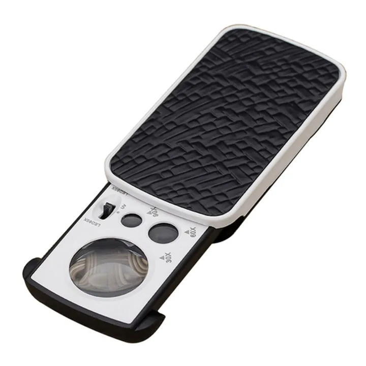 Portable%20Reading%20High%20Magnification%2030X%2060X%2090X%20Magnifying%20Glass%20Acrylic%20Optical%20Lens%20Loupe%20Magnifier%20With%20LED%20UV%20-%20Image%207