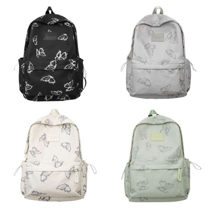 Portable%20Small%20Pack%20Butterfly%20Backpack%20Solid%20Color%20Zipper%20Shoulder%20Bag%20Handbag%20Fitness%20Casual%20Backpack%20Outdoor%20-%20Image%205