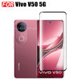 3 in 1 Vivo V50 Shockproof Phone Case With Magnetic Wireless Charging Sticker For Vivo V40 Pro V40 Lite Y19SFull Coverage Tempered Glass Screen Protector +Lens Film. 