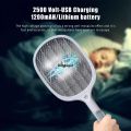 Difutagui Mosquito Bats Racket Killer Five Nights Mosquito Killer Racket Rechargeable Handheld Luxury Electric Fly Swatter Mosquito Killer Racket Poop Bags Waste Bags (Multi). 