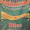 Triputi Jeera Masino Rice 25kg. 