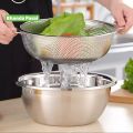 Steel Vegetable Strainer/ Colander. 