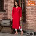 Bisesh Creation Red Slub Rayon Syroshki Worked Kurti For Women - Fashion | Kurta For Women | Women'S Wear. 