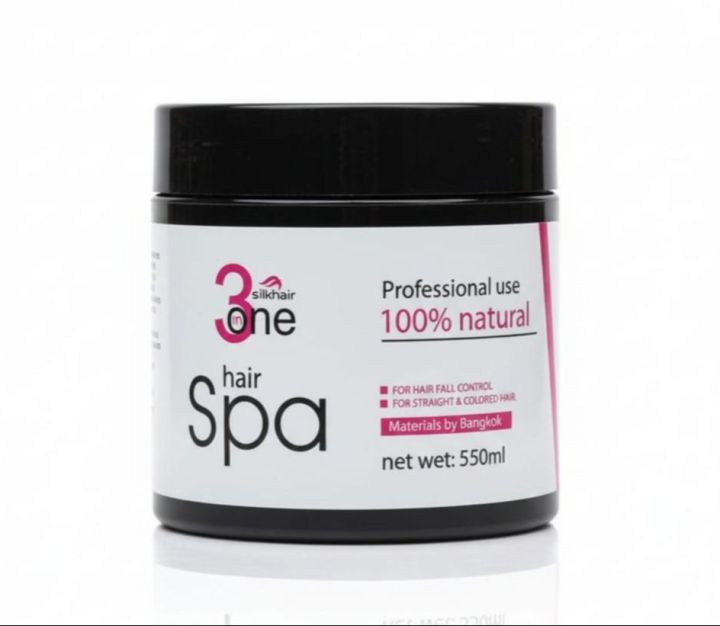 Silkhair Professional 3 In 1 Hair Treatment Cream 550ML (Original From Thailand)