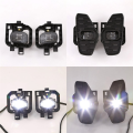LED DRL Fog Light Fog Lamp Cover Grill Harness Switch for Navara Nueva Facelift Pro-4X 2021 Replacement Accessories. 