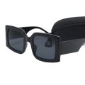 Peter Dreamer New Oversized Square Black Sunglasses with Thick Frame for Women - Trendy Korean Eyewear. 