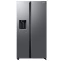 Samsung 633L Side By Side Refrigerator =  RS78CG8543SLIM Convertible 5-in-1 Digital Inverter With AI, WiFi & Water & Ice Dispenser. 