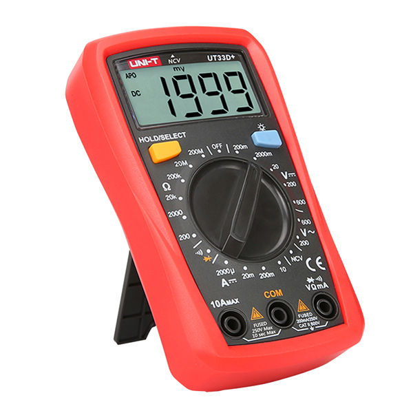 UNI-T%20digital%20Multimeter%20UT33D+NCV%20point%20Multimeter%20Voltage%20Current%20Resistance%20Tester%20Buzzer%20LCD%20Backlight%20With%20non%20contact%20Buzzer%20-%20Image%203