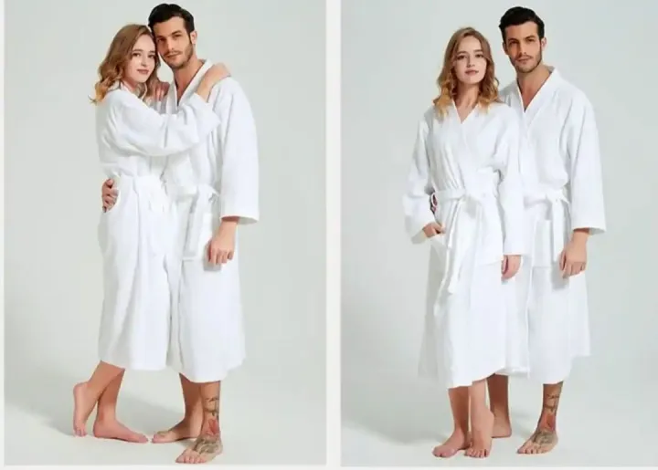 2%20Pcs%20Women's%20Men's%20Winter%20Facecloth%20Bathrobe,%20Dressing%20Gown,%20Sauna%20Robe,%20Housecoat%20with%20Hood,%20Soft,%20Fluffy,%20Long%20-%20Image%202