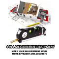 Renyuan 4 IN 1 FIXIT LEVEL PRO 3 LASER LEVEL Multifunctional Measurement 【2025 Version】 Tools (Tape Measure,Laser,Spirit Level) Addon Tripod. 