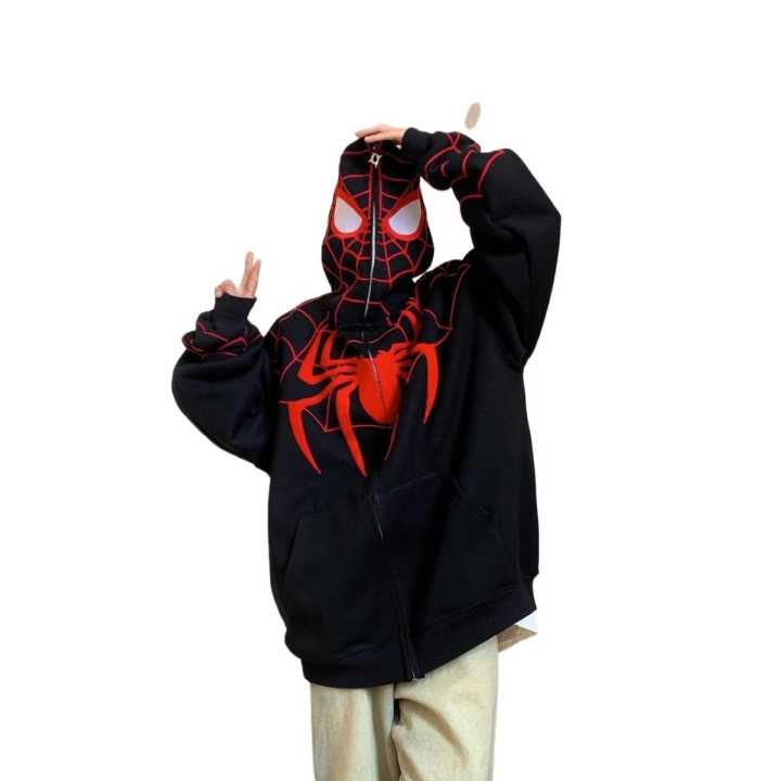 Marvel Hoodie Spider Man Suit Men