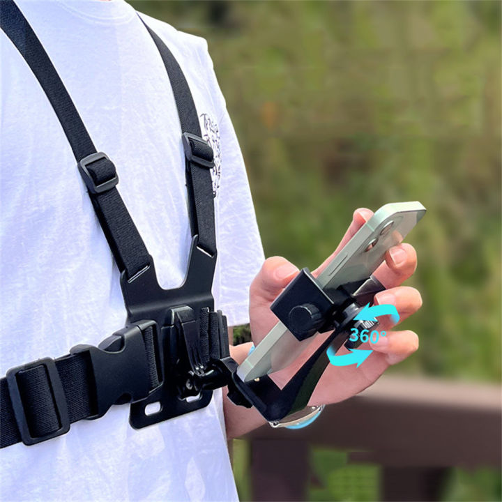 Brustgurthalter Brustgurt-Halterung Träger Holster Kamera Halter Sport MC- 773