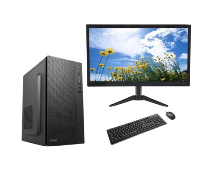 Desktop Computer Set/ Computer Set with 19-Inch Monitor (Core-I3) Peak ...