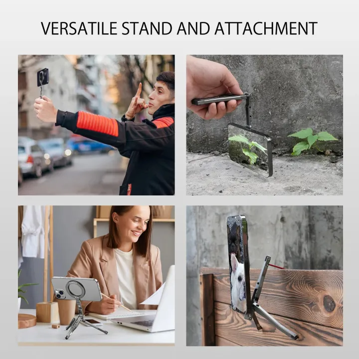 NEW%20Magnetic%20Pocket%20Phone%20Tripod%20with%20Hook%20Foldable%20Magsafe%20Phone%20Holder%20with%20Cold%20Shoe%20for%20iPhone%20Android%20HUAWEI%20Tripod%20Phone%20Stand%20-%20Image%206