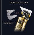 V-097 Professional Hair Trimmer for Men | Limited Edition Gold, Turbo Motor, LED Display - Baseonlineshopping. 