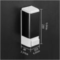 Wall Mounted Abs Plastic Key Lockable Manual Soap Dispenser 500ML - Black. 
