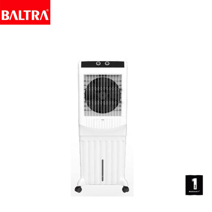 BALTRA Air Cooler | Nexon | Model: BF 253 | 60 L tank capacity | 3 side honeycomb | Water Inlet | 3 way speed control | Collapsible louvers | Pump Protection Technology | High Efficiency Cooling Pads With ice chamber | 105 watt | 12 months warrannty