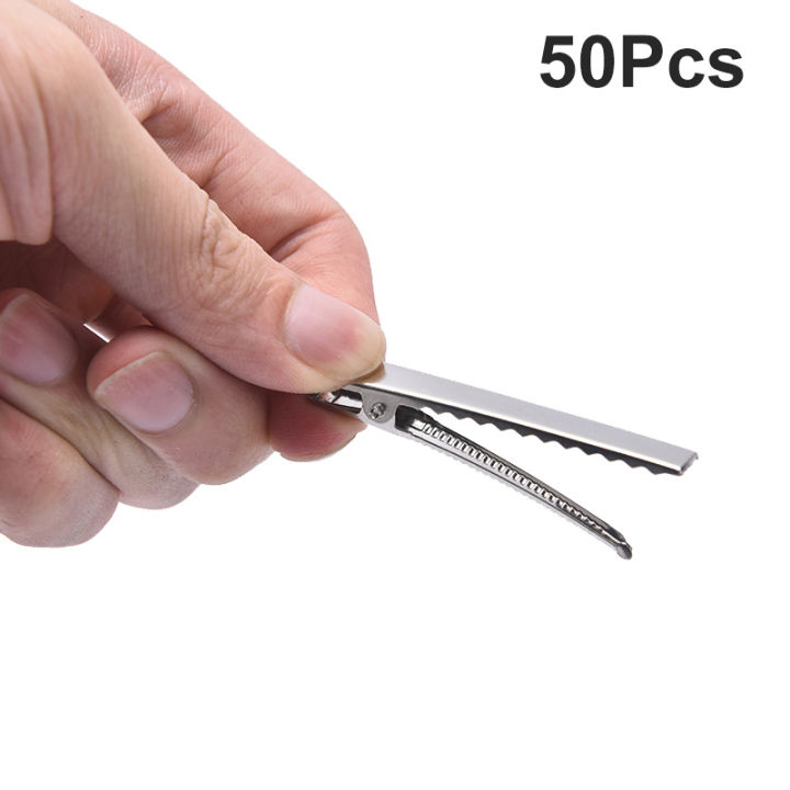 50PC%20Silver%20Tone%20Metal%20Alligator%20Clip%20Crocodile%20Clamps%20Spring%20Clip%20Duckbill%20Clip%20Podazz%20-%20Image%206