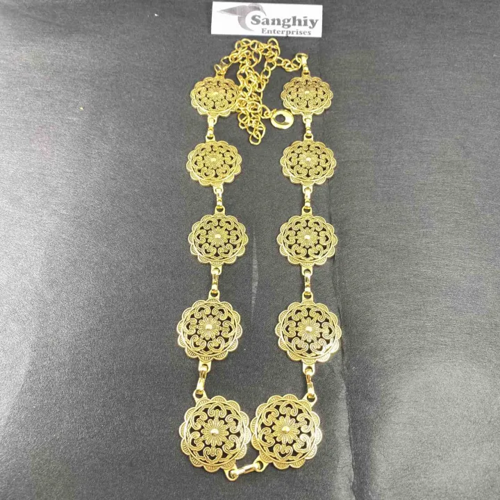 Women%20Western%20Chain%20Belt%20Concho%20Chain%20Adjustable%20Turquoise%20Metal%20Boho%20Waist%20Chain%20for%20Jeans%20or%20Dresses%20-%20Image%206