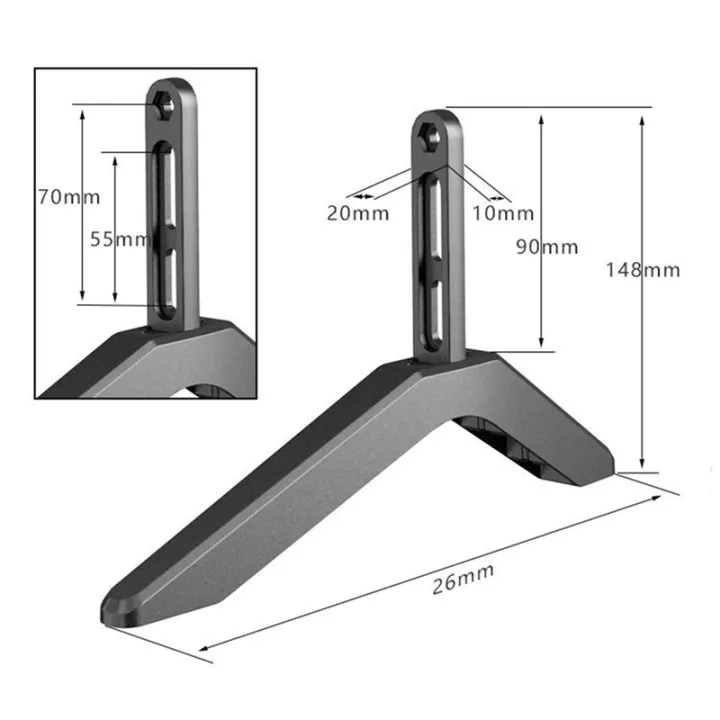 TV%20Stand%20Base%20Mount%20Universal%20LCD%20TV%20Television%20Bracket%20Table%20Holder%20Convenient%20Furniture%20Legs%20Multifunctional%202Pcs%20-%20Image%203