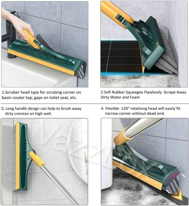Cleaning%20Scrub%20Brush%20&%20Wiper%20With%20Long%20Rotatable%20120%C2%B0%20Handle%20-%20Image%203
