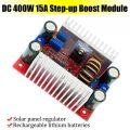 Voltage Charger LED Driver Constant Current Power Supply DC-DC Step Up Module Step-up Boost Converter 400W 15A. 
