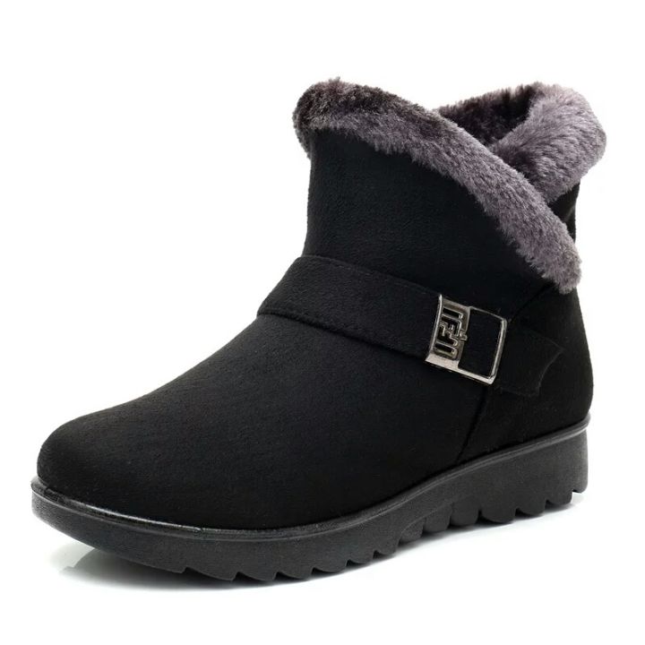 Women%20Winter%20Warm%20Snow%20Boots%20Fashionable%20Tassel%20Flat%20Platform%20Cotton%20Boots%20(Shoes-1)%20-%20Image%205
