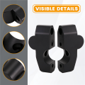 Fullhaodd Motorcycle Accessories Handlebar Riser Clamp Adapter Handle Bar Height Lift Mount for Voge CU525 CU 525. 