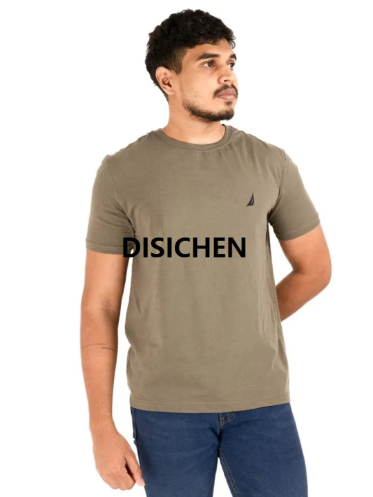 DISICHEN%20Men's%20Crew%20Neck%20T-Shirt%209932%20The%20Factory%20Outlet%20Affordable%20-%20Image%202