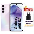 Samsung Galaxy A55 5G (12GB/256GB) | 6.6" SuperAMOLED 120Hz Display | 50MP+12MP+5MP Rear Camera with OIS | 5000mAh Battery. 