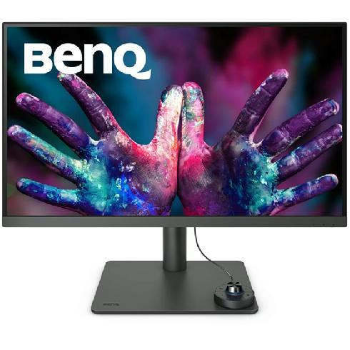 BenQ PD2705U Professional Designer Monitor (27" 4K | IPS Panel | 99% sRGB | Factory Calibrated | USB-C | Height Adjustment | 90° Rotation | Eyecare)